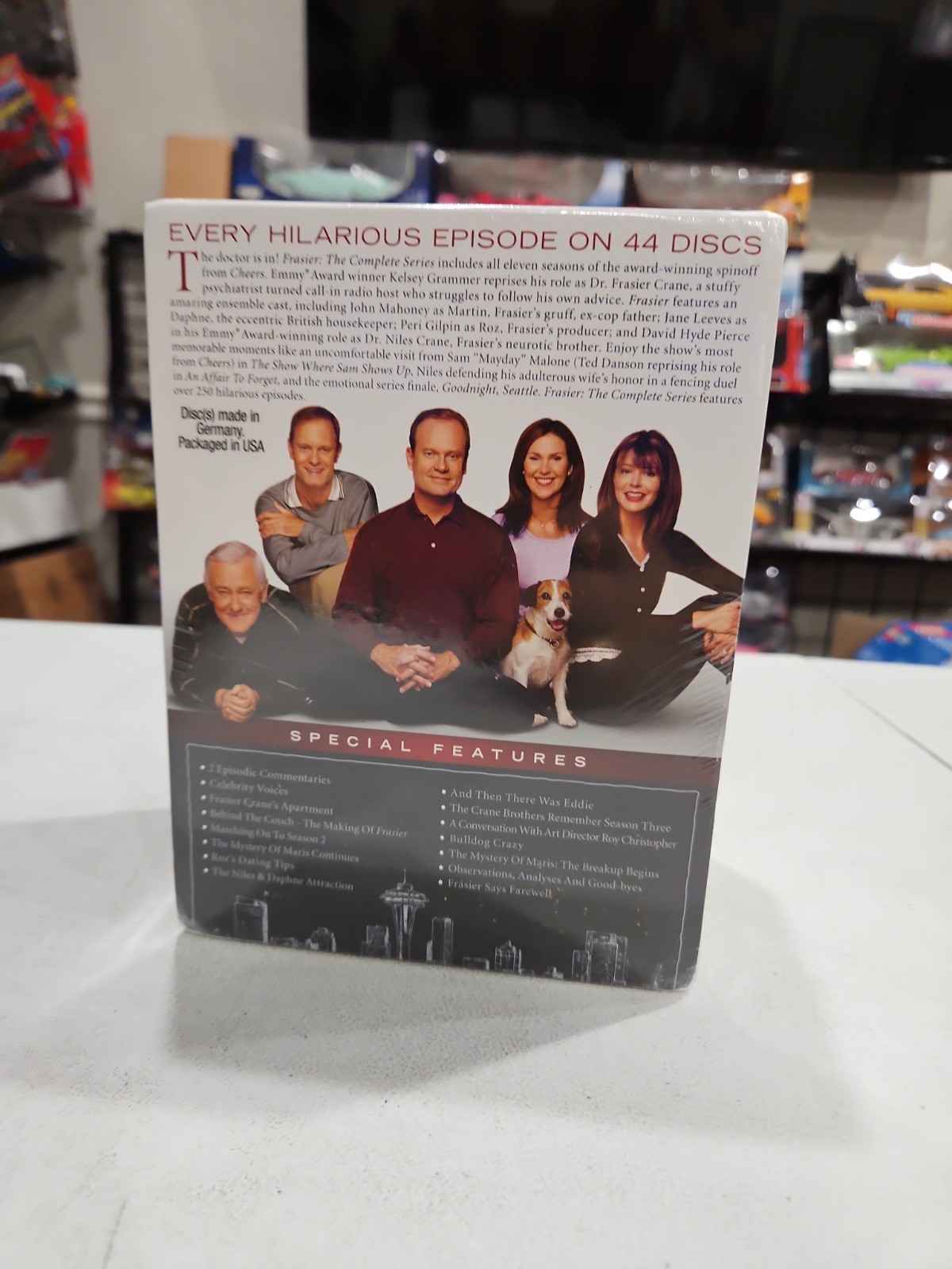 Frasier: The Complete Series(DVD, 2015, 44-Disc Set, Seasons 1-11) NEW Cheers