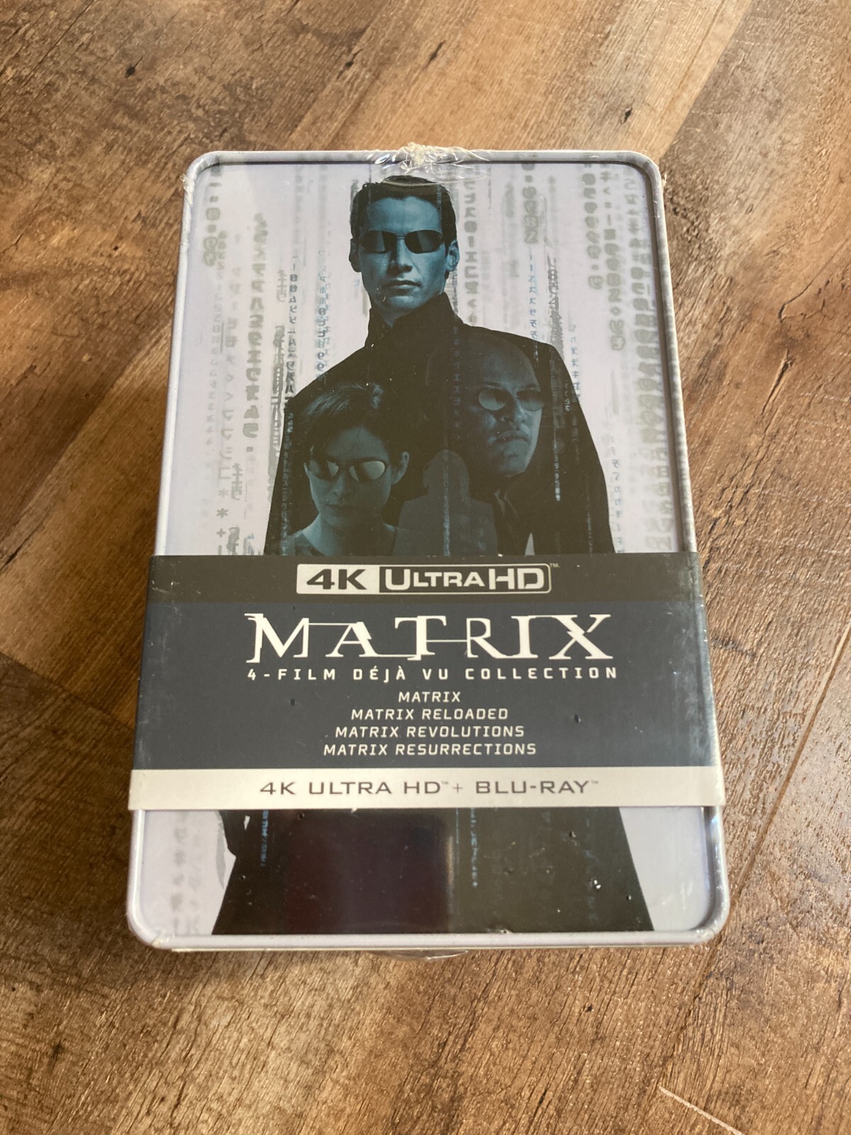 The Matrix 4-Film Deja Vu Steelbook Collection (4K UHD + Blu-ray, Region Free)