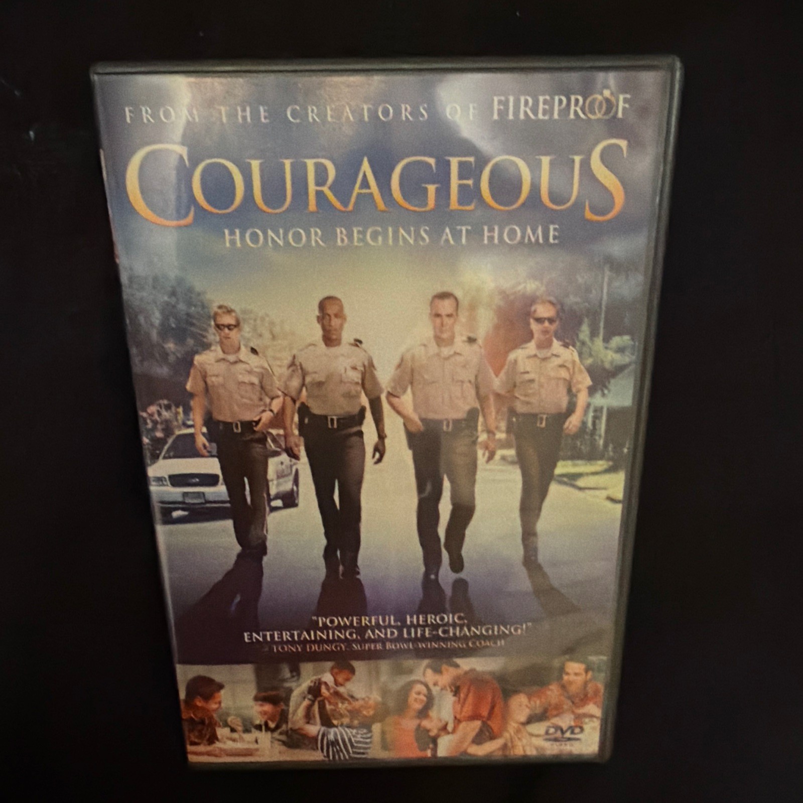 Sony Pictures Home Entertainment Courageous DVD PG-13 Drama 129m Commentary