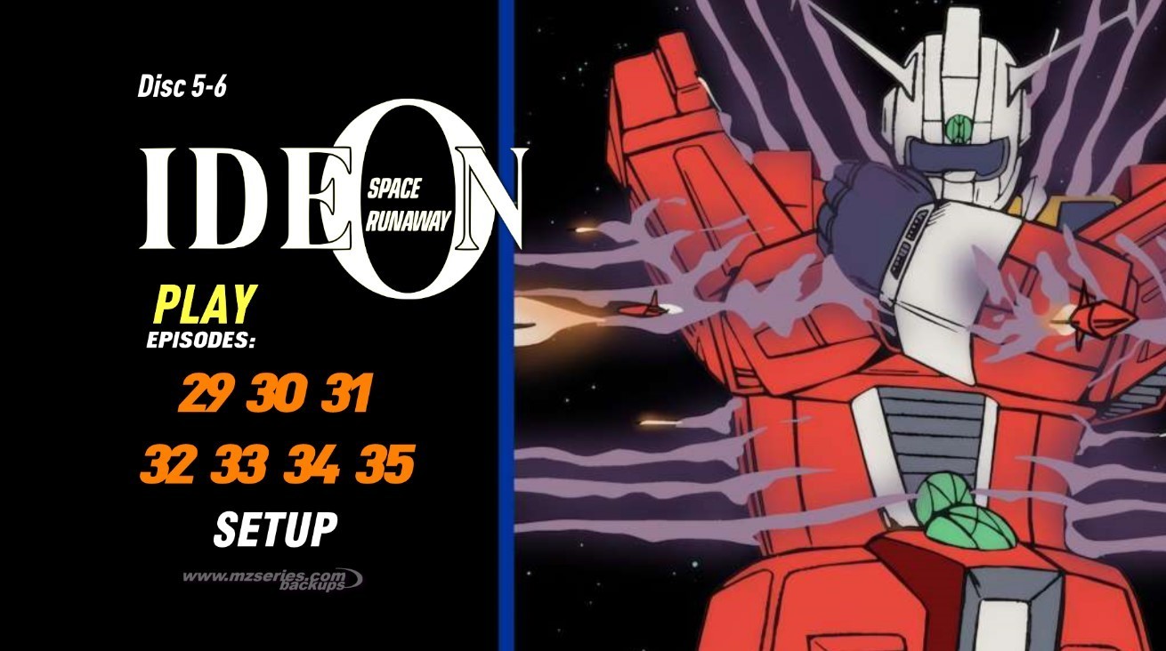 Space Runaway Ideon Collection | MZ Collection | TV Series + Movies
