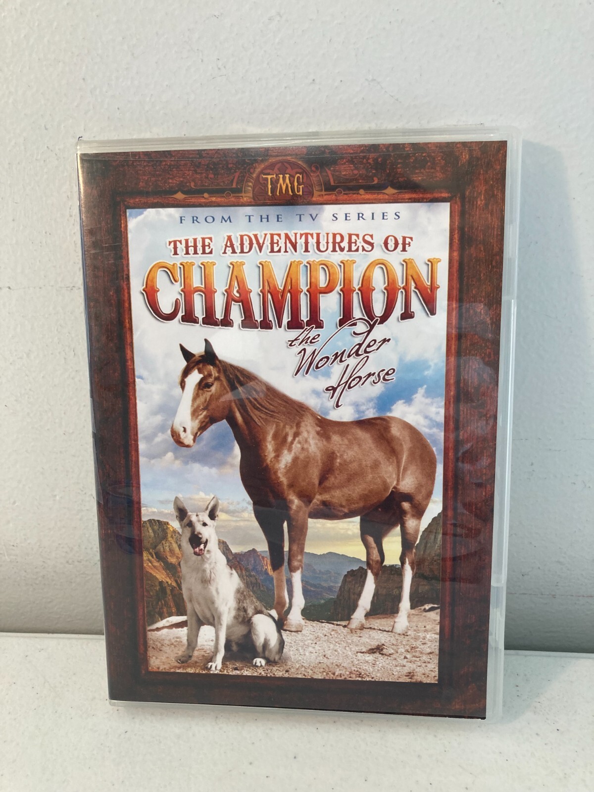 THE ADVENTURES OF CHAMPION The Wonder Horse 2 DVDs 10 Episodes 300 Min 2013 B&W
