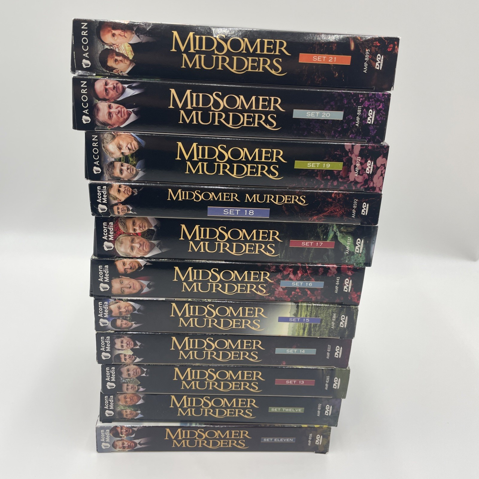 Midsomer Murders DVD Lot 11 Sets Series 11-21 Acorn British Crime Mystery