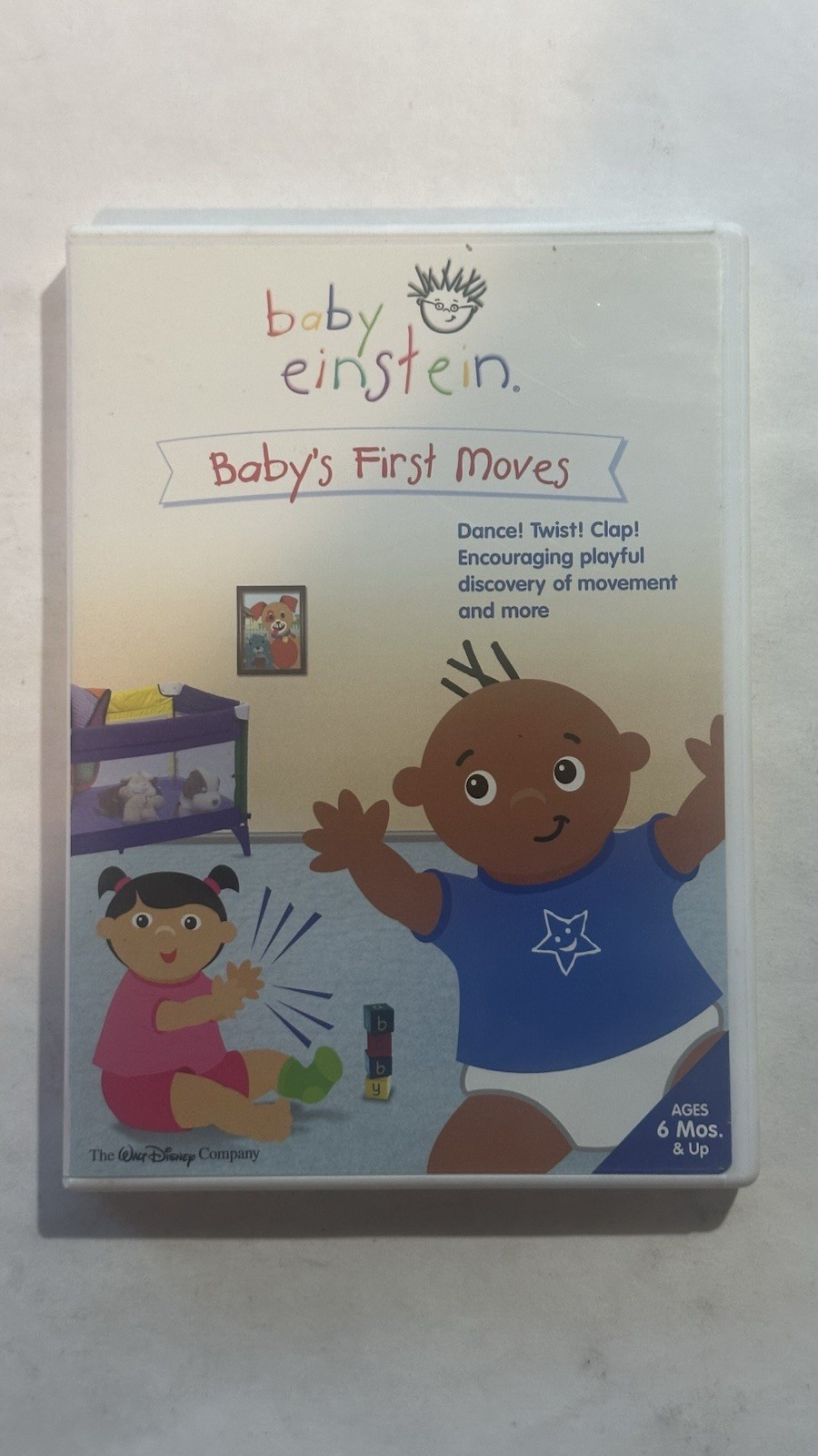 Baby Einstein – Baby’s First Moves, 2006, DVD, Disney, Like New