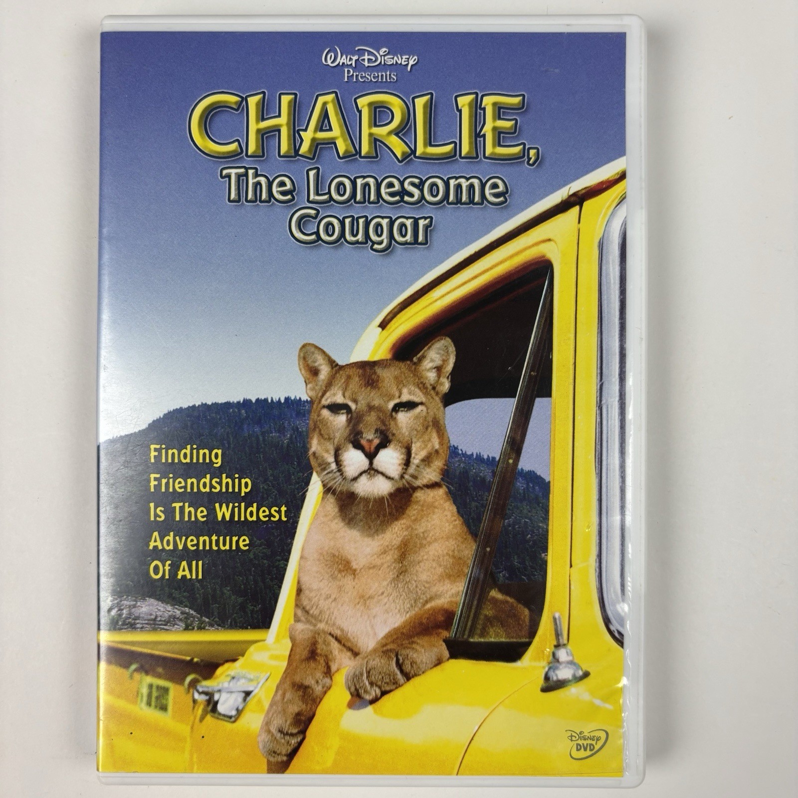 Charlie, the Lonesome Cougar (DVD, 1967) Disney Live Action Adventure TESTED