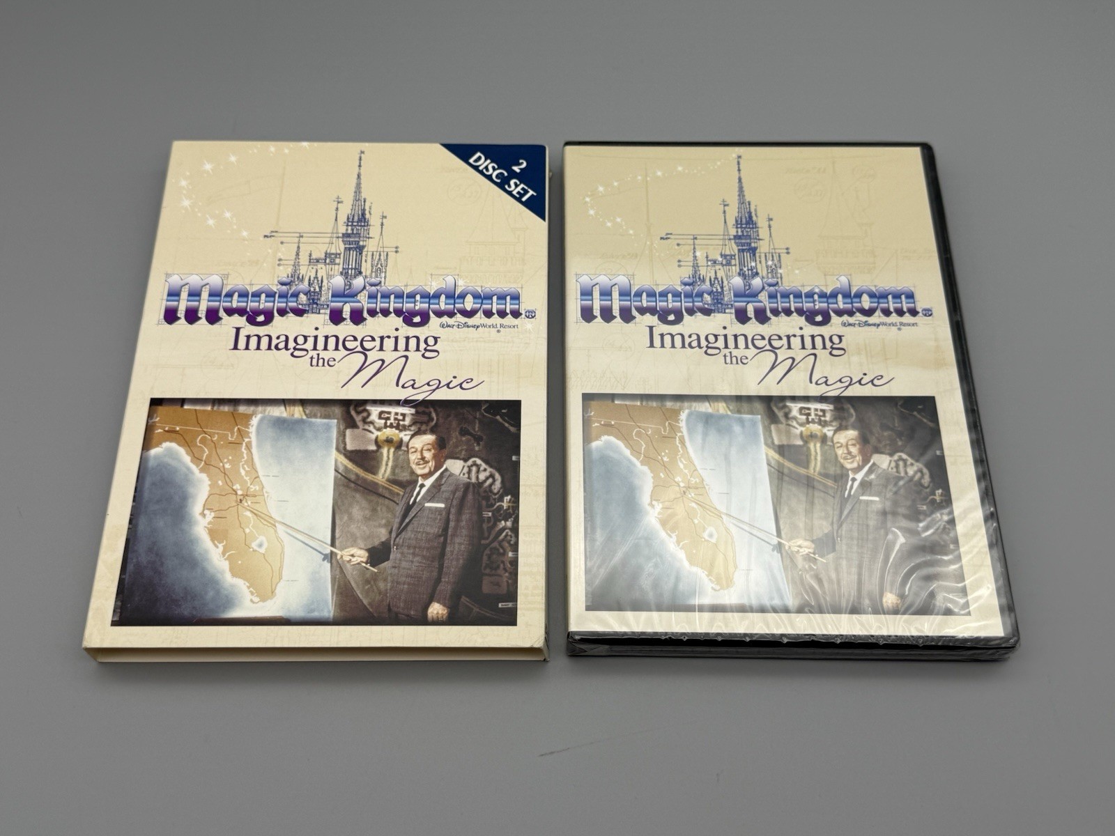 Magic Kingdom Imagineering the Magic Disney Florida DVD Documentary NEW & SEALED