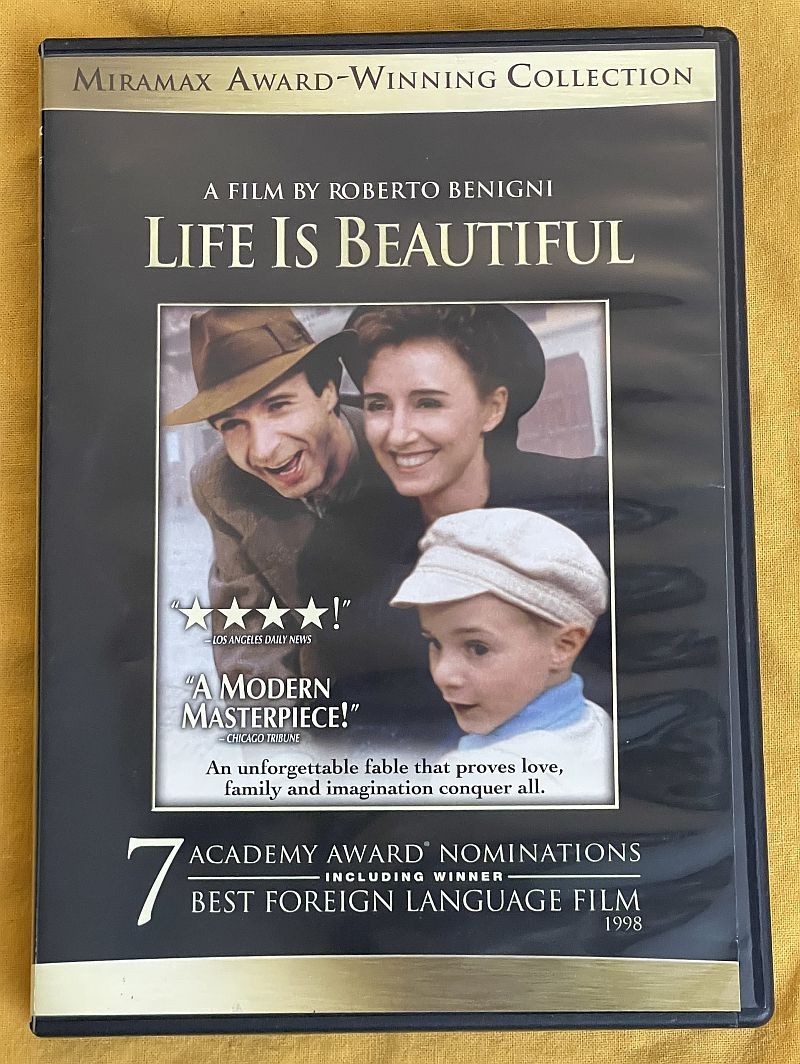 Life Is Beautiful (DVD 1997) Italian Period Comedy Drama Film World War II