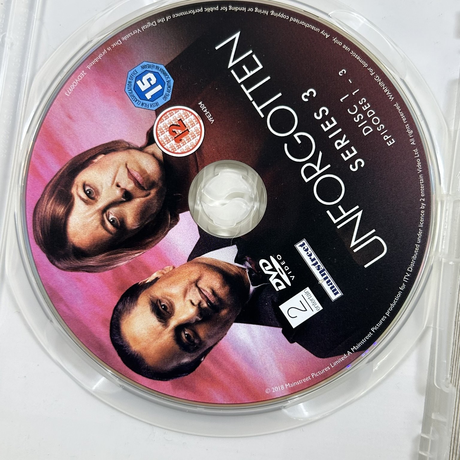 Unforgotten Series 3 DVD 2018 Nicola Walker Sanjeev Bhaskar ITV Crime REGION 2