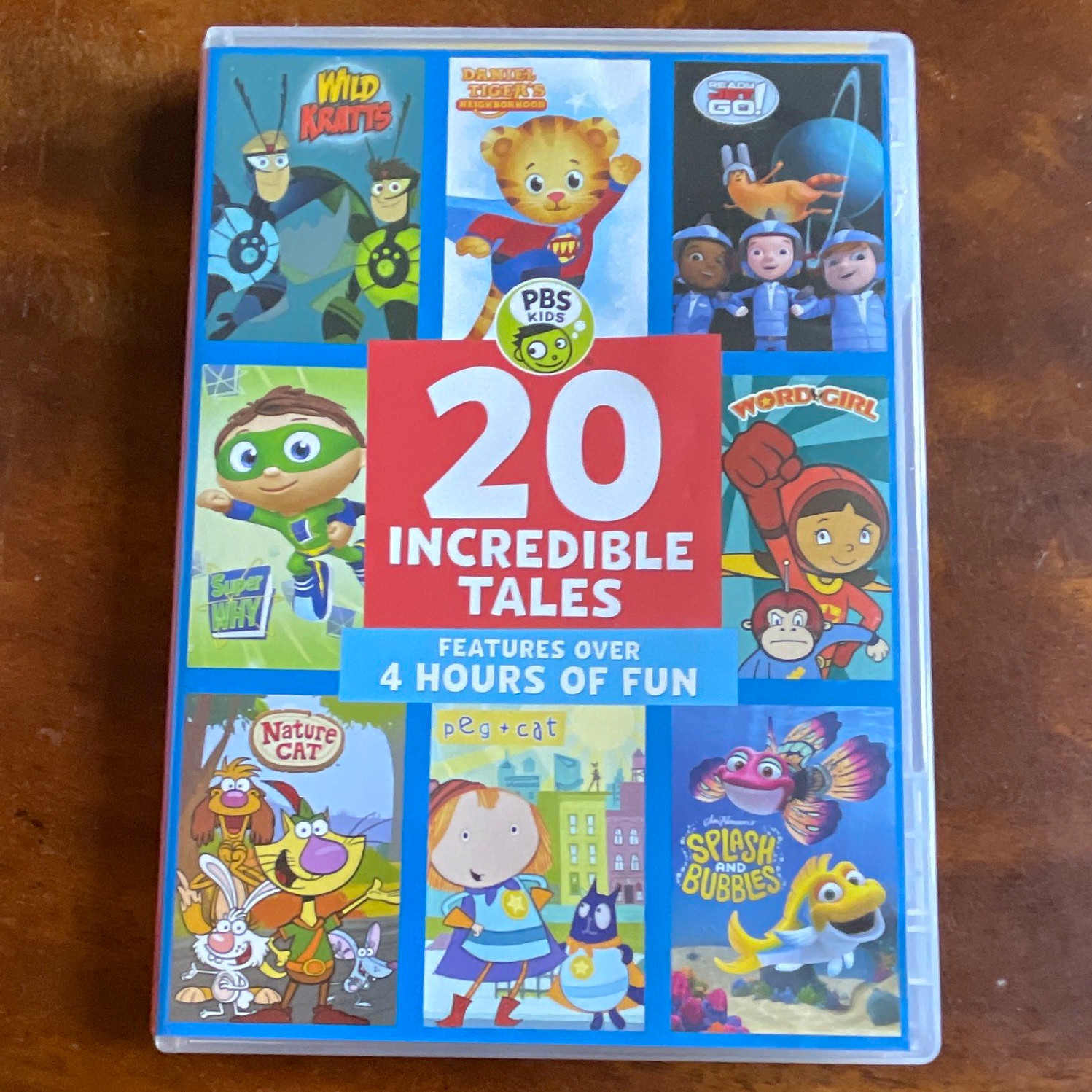 PBS Kids: 20 Incredible Tales DVD Widescreen w/ Subtitles NTSC 300 Min