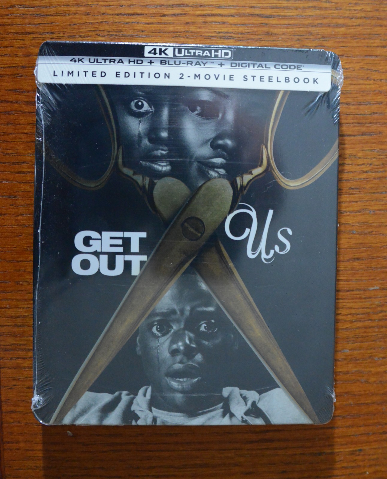 Get Out / Us Double Feature – Limited Edition Steelbook 4K Ultra HD + Blu-ray