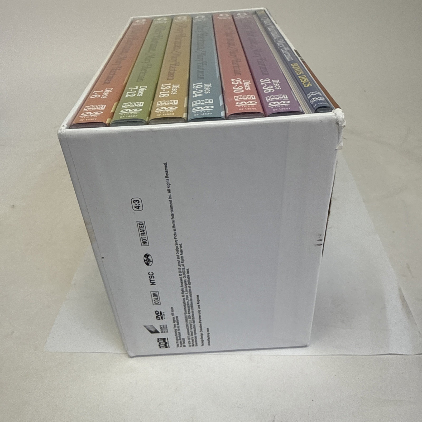 MARY HARTMAN, MARY HARTMAN: COMPLETE SERIES DVD Shout Factory *Disc 38 missing