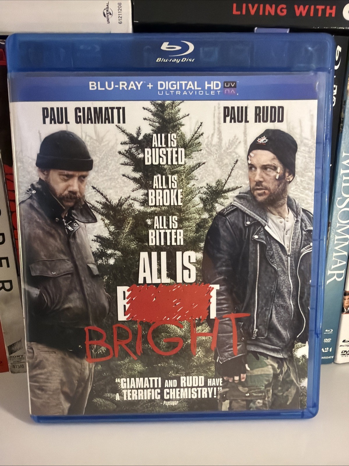 All Is Bright – Bluray – OOP RARE Paul Giamatti Paul Rudd