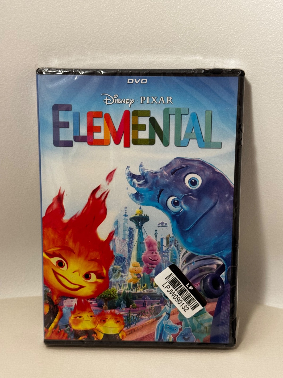 Elemental DVD Sealed Widescreen Disney Pixar Animated Family Film Fire Water