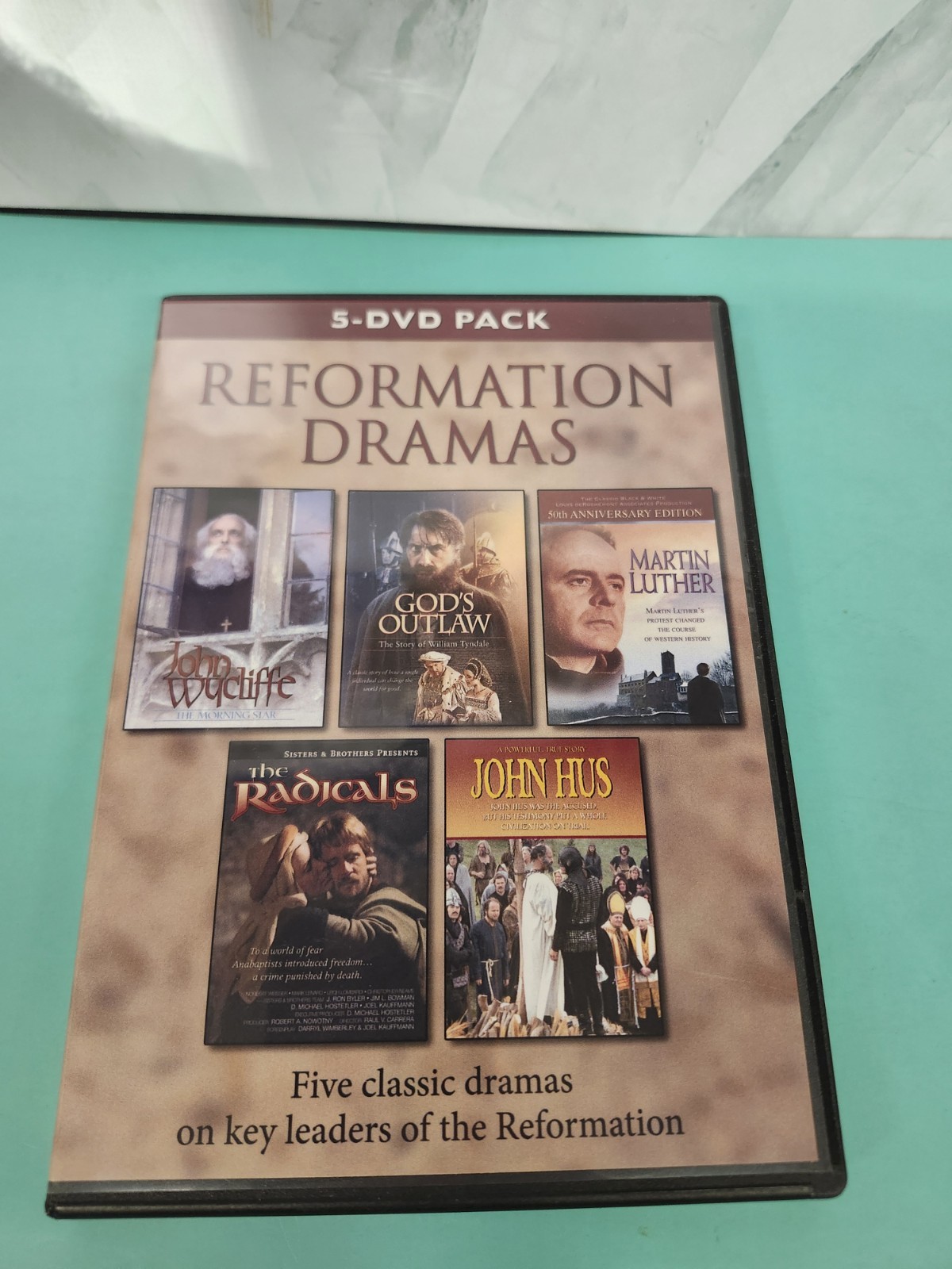 Reformation Dramas DVD 5-Disc Box Set Vision Video Faith-Based Historical