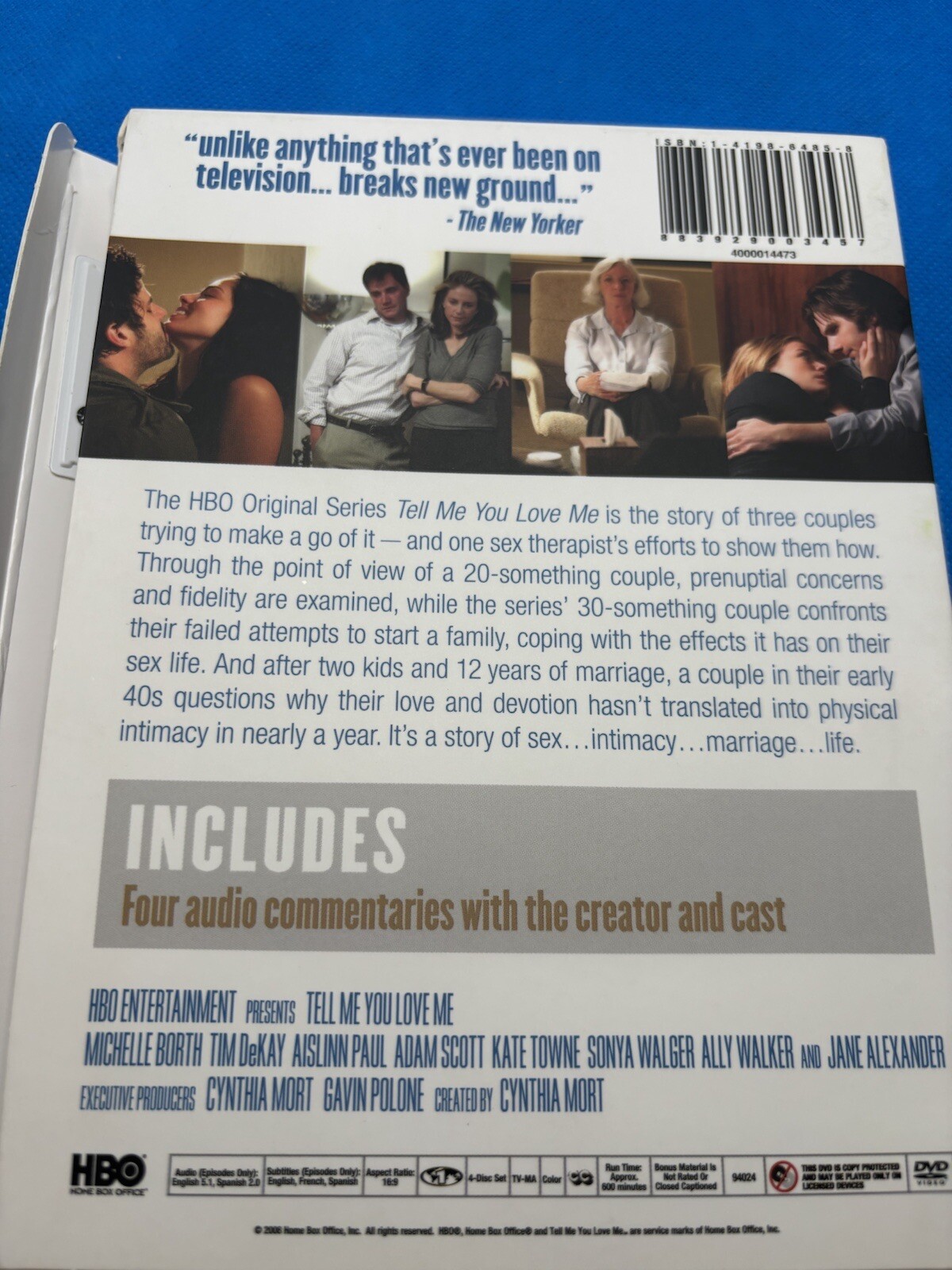 Tell Me You Love Me + controversial one-season HBO series + Jane Alexander