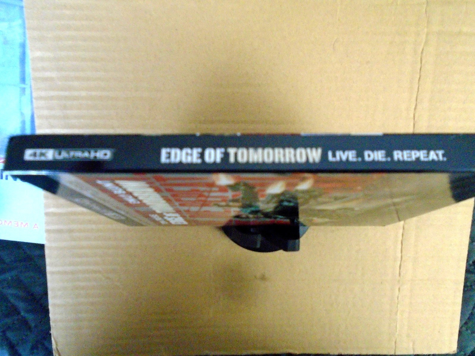 Edge of Tomorrow-4K and Bluray,With Slipcover,T.Cruise,Emily Blunt,No Digital