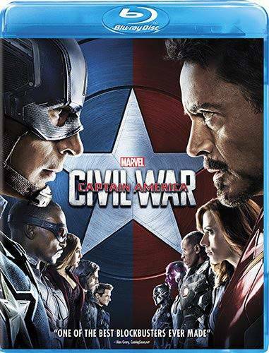 Marvel’s Captain America: Civil War [Blu-ray] – Blu-ray By Chris Evans – GOOD