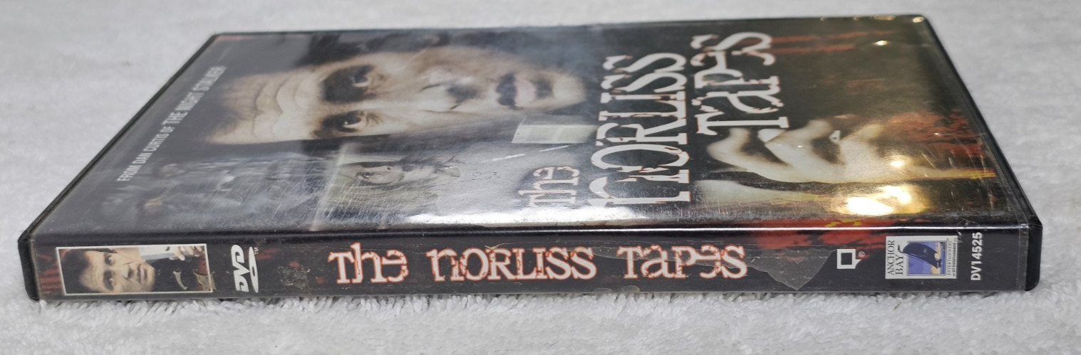 The Norliss Tapes DVD 2006 Anchor Bay Dan Curtis 1973 TV Horror Cult Movie OOP