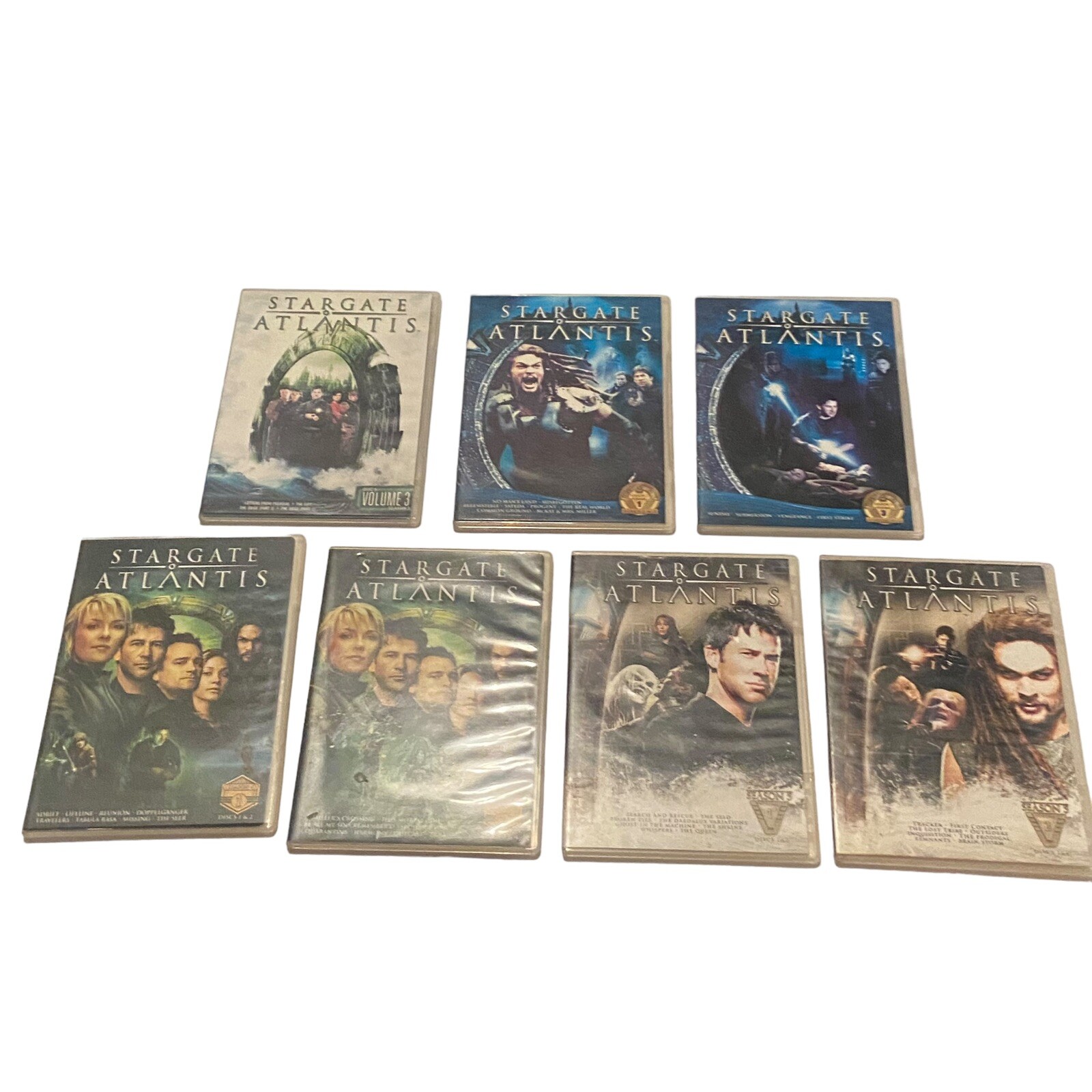 Stargate Atlantis TV Series Show DVD Lot Seasons 1 3 4 5 Sci-Fi Television