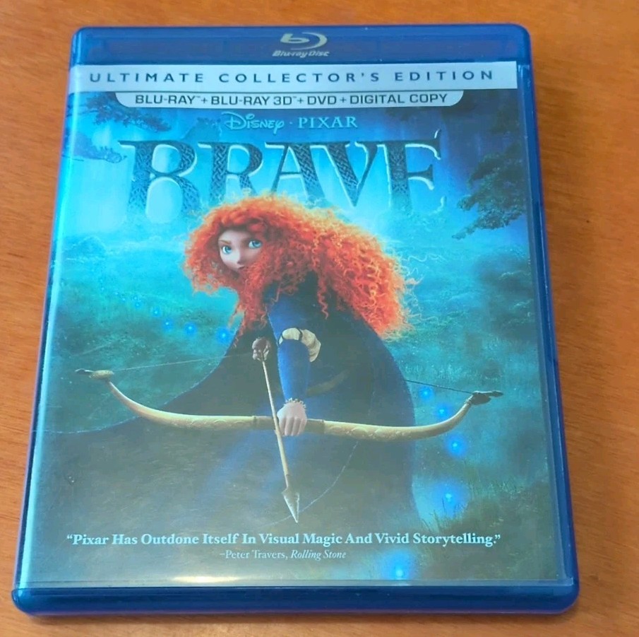 Brave 3D John Lasseter Andrew Stanton Pete Docter Kelly Macdonald