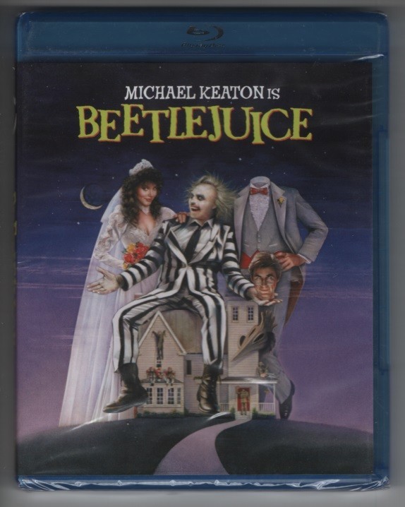 Beetlejuice (Blu-ray 1998) Tim Burton Michael Keaton BRAND NEW SEALED FREE SHIP