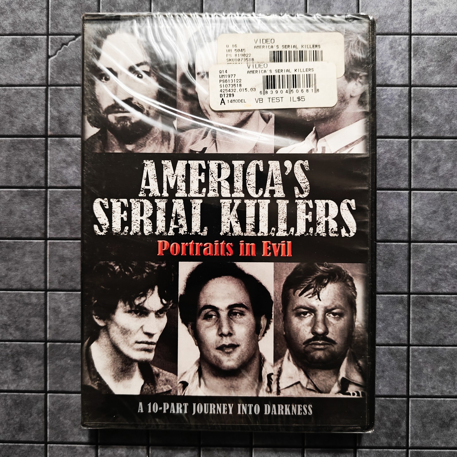 America’s Serial Killers: Portraits In Evil – (DVD, 10-Part Box Set) NEW SEALED