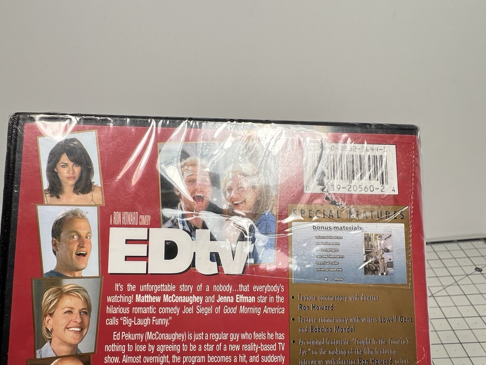 Edtv (DVD, 1999) Matthew Mcconaughey Collectors Edition Previously Viewed Sealed