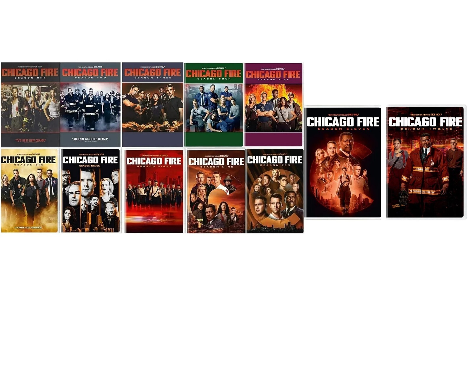 Chicago Fire: Seasons 1-12 Complete Box Set (DVD Collection)