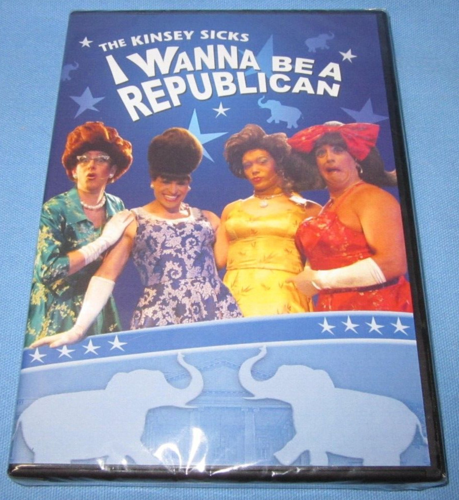 The Kinsey Sicks I Wanna Be a Republican (DVD, 2007) .. sealed new