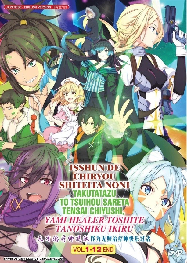 Isshun de Chiryou shiteita noni Yakutatazu to Tsuihou Anime DVD (English Dub)