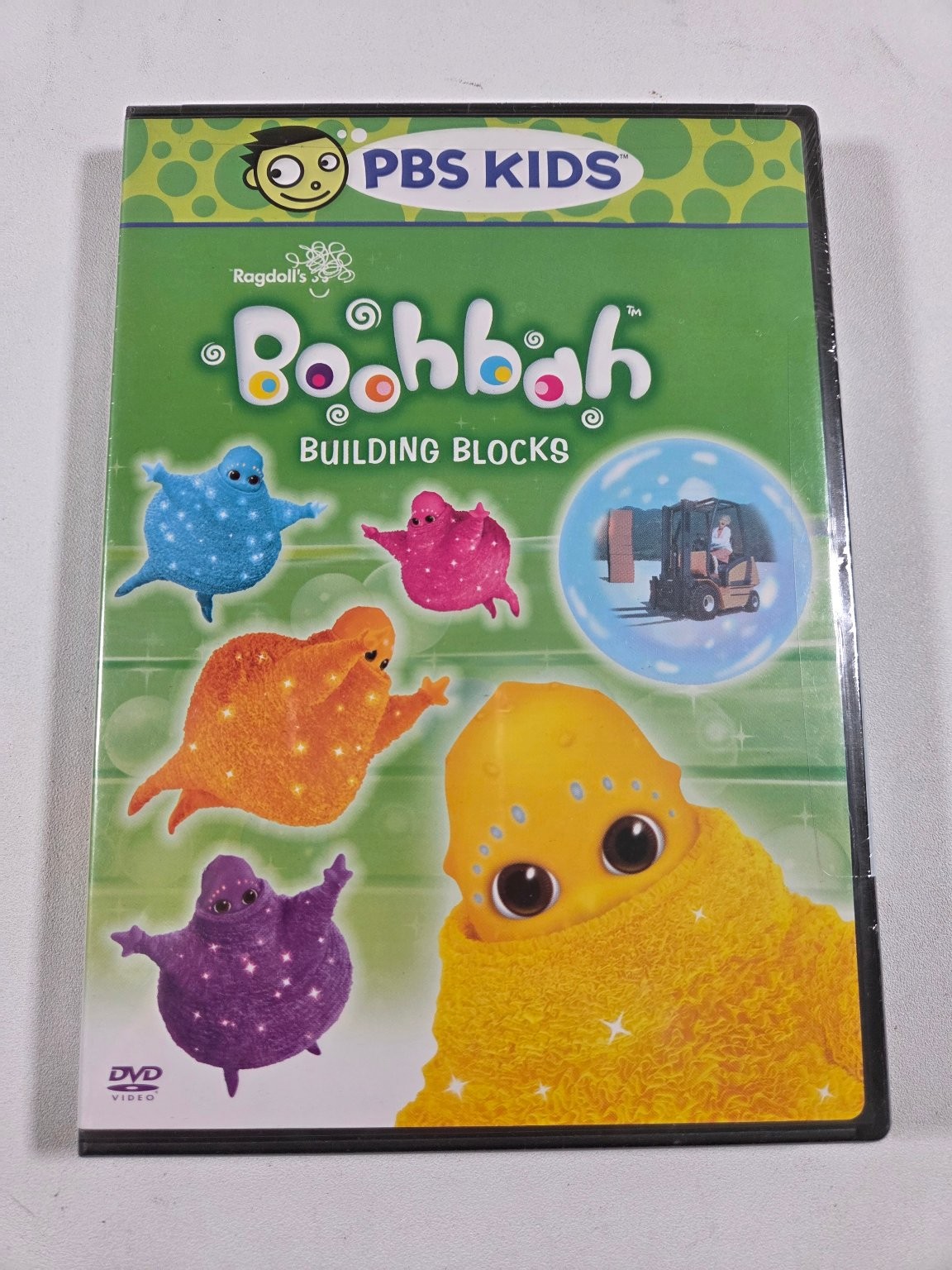 Boohbah Building Blocks DVD 2006 Anne Wood Creator PBS Kids 60 Min