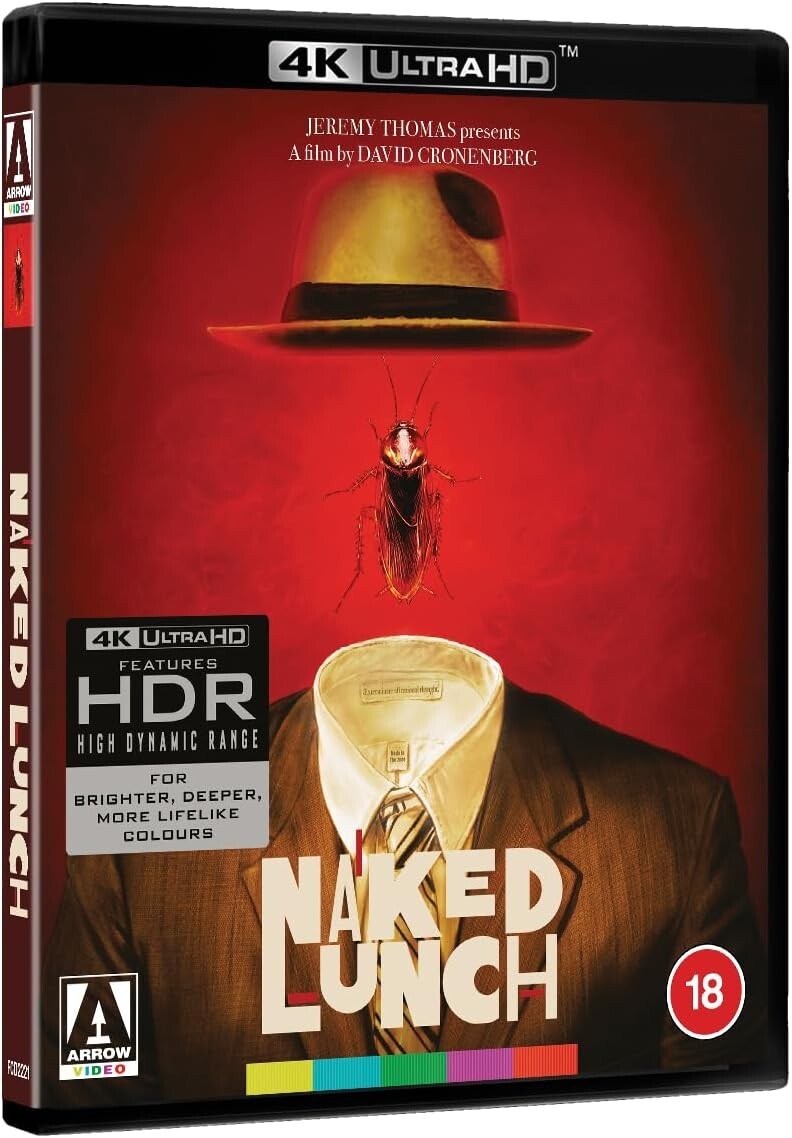 NAKED LUNCH [4K UHD Blu-ray] (1991) Arrow Video UK David Cronenberg Peter Weller
