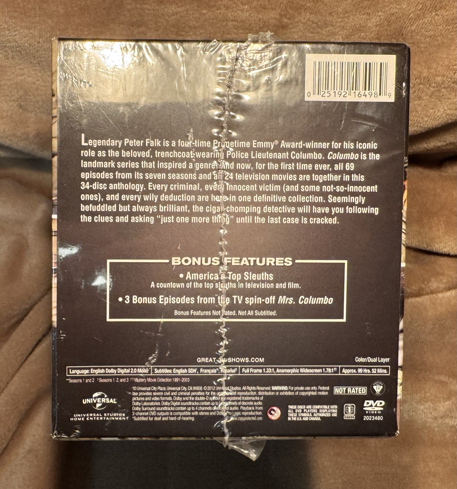 New Sealed DVD Complete Columbo TV Series Detective Mystery Crime