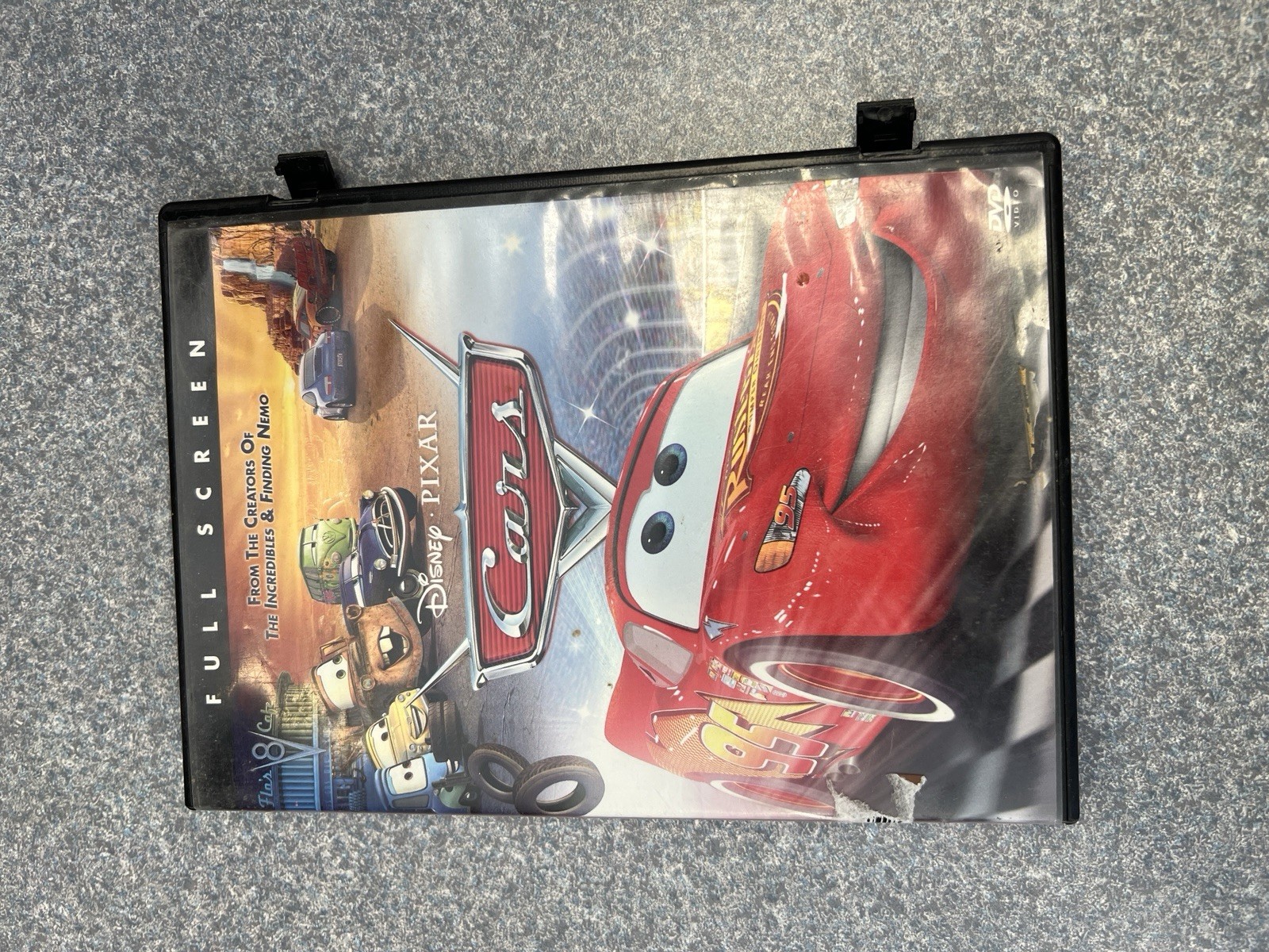 Disney Pixar Cars Full Screen DVD Movie G Rated 116 min Region 1 NTSC