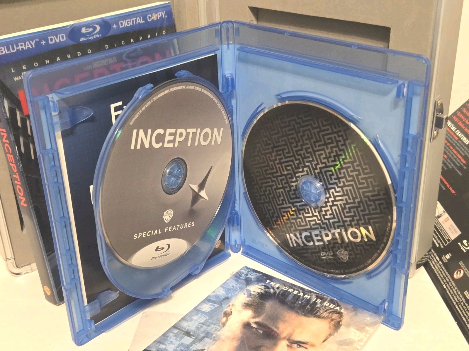 Inception Limited Edition Dream Machine Briefcase Blu-ray Region Free UK Releas
