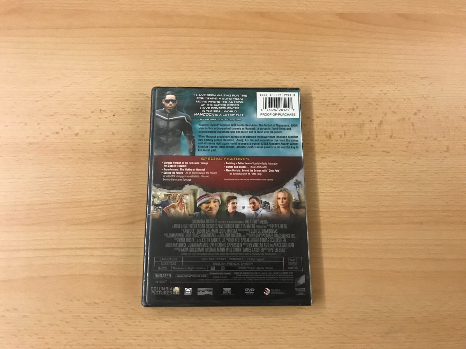 2008 Sony Pictures Home Ent. – Hancock Unrated Edition NEW DVD