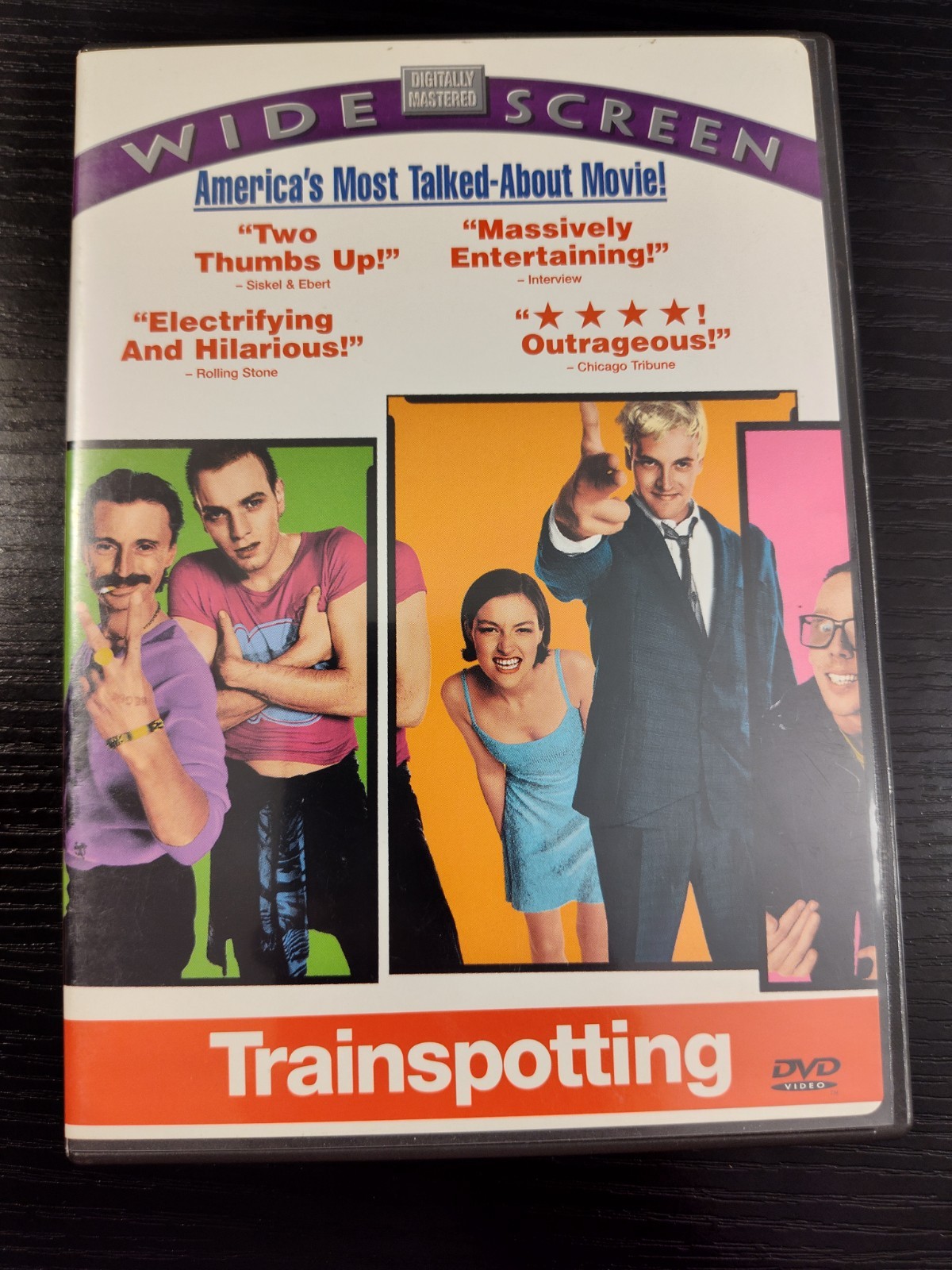 Trainspotting DVD Widescreen R NTSC 94 min Ewan McGregor Boyle Miramax