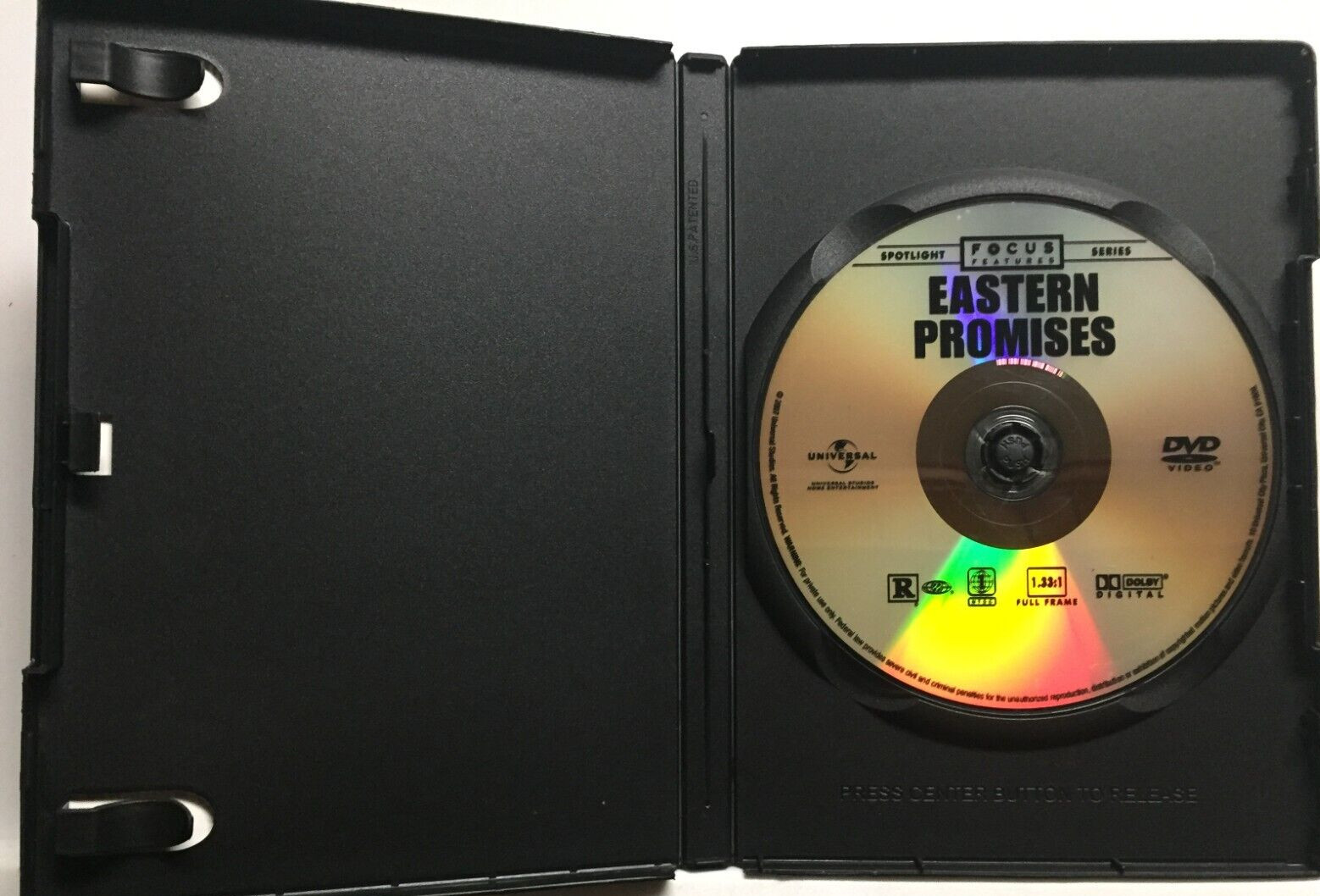 Eastern Promises (DVD, 2007) Viggo Mortensen, Naomi Watts, Not a Scratch!