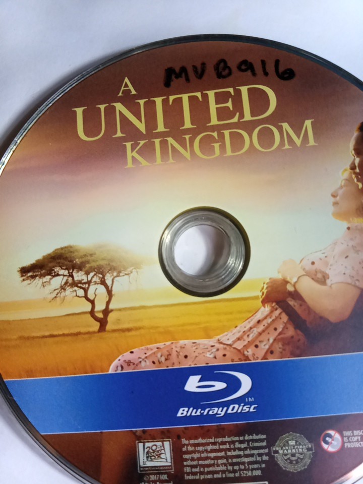 UNITED KINGDOM BLU RAY DISC ONLY USED TESTED FREESHIP NOTRACKING