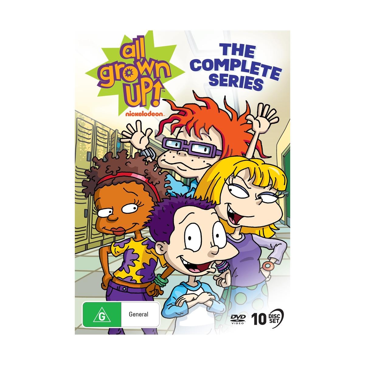 All Grown Up – Complete Series 1-5 Collection Reg Free [DVD] Rugrats Nickelodeon