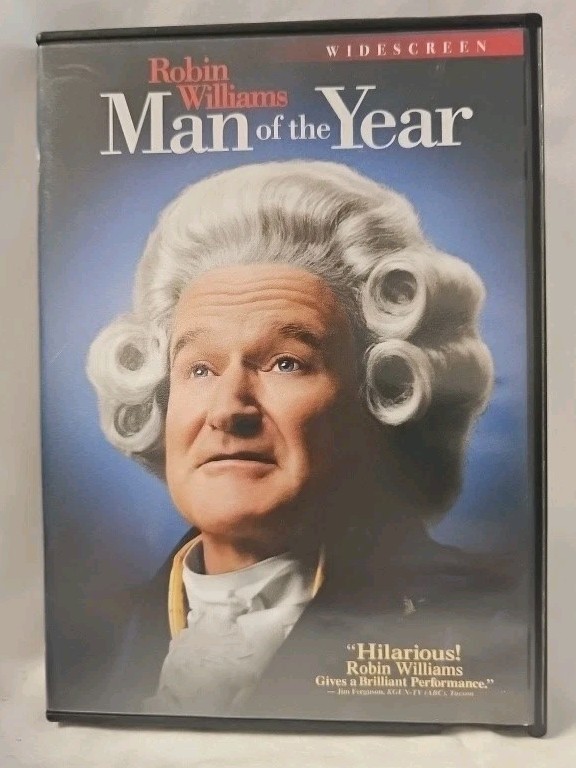 Man of the Year (DVD, 2007, Widescreen) Robin Williams