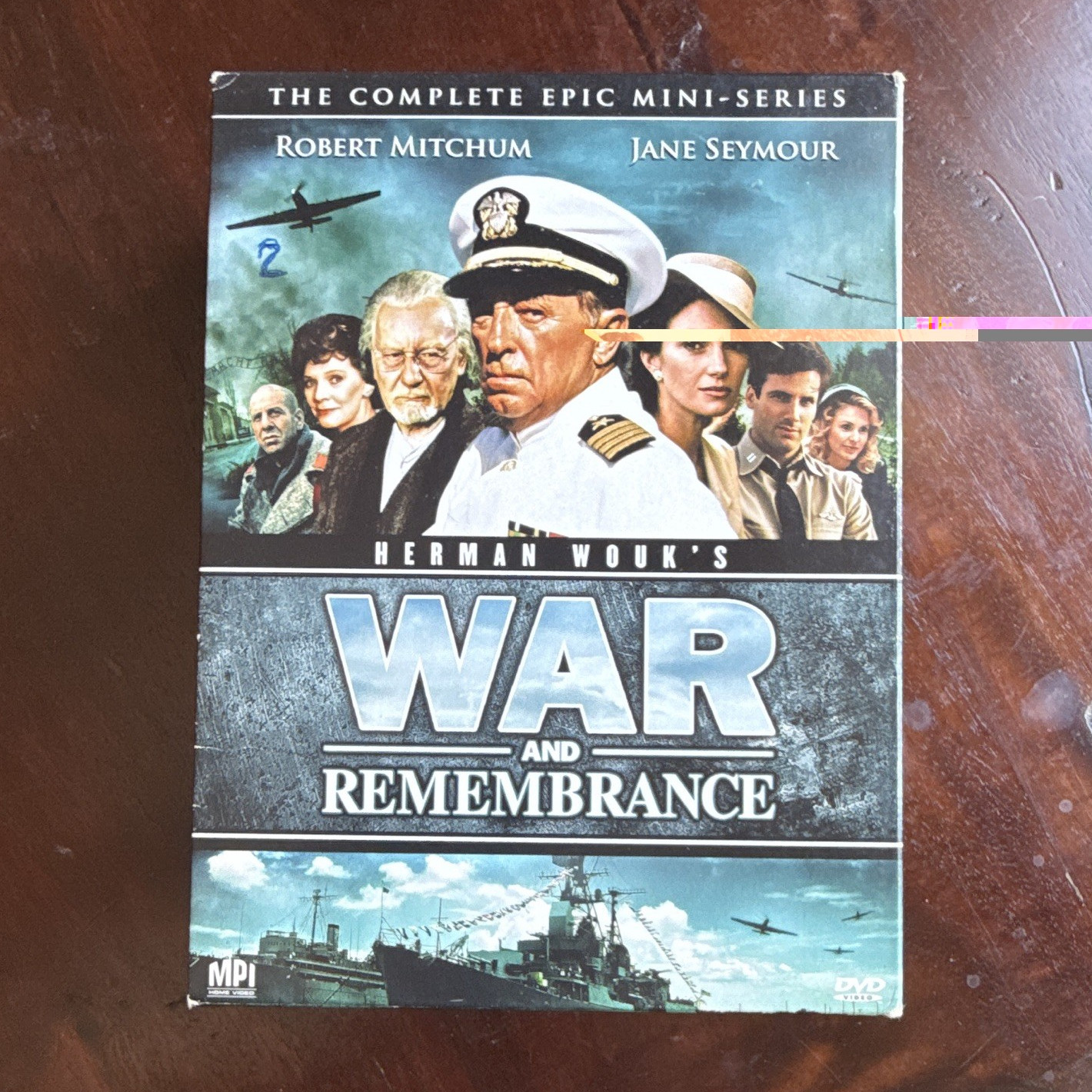 MPI Home Video War and Remembrance Complete Mini-Series DVD Box Set Mitchum NR