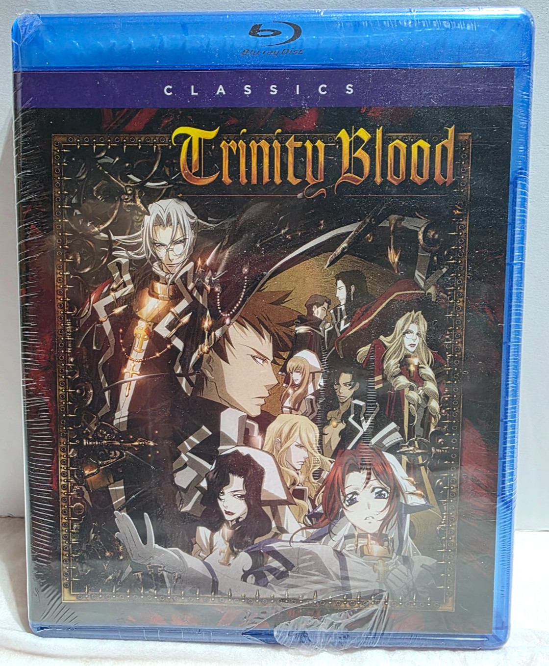 Trinity Blood Complete Series Blu-ray Bluray Vampire Halloween Goth Anime Manga