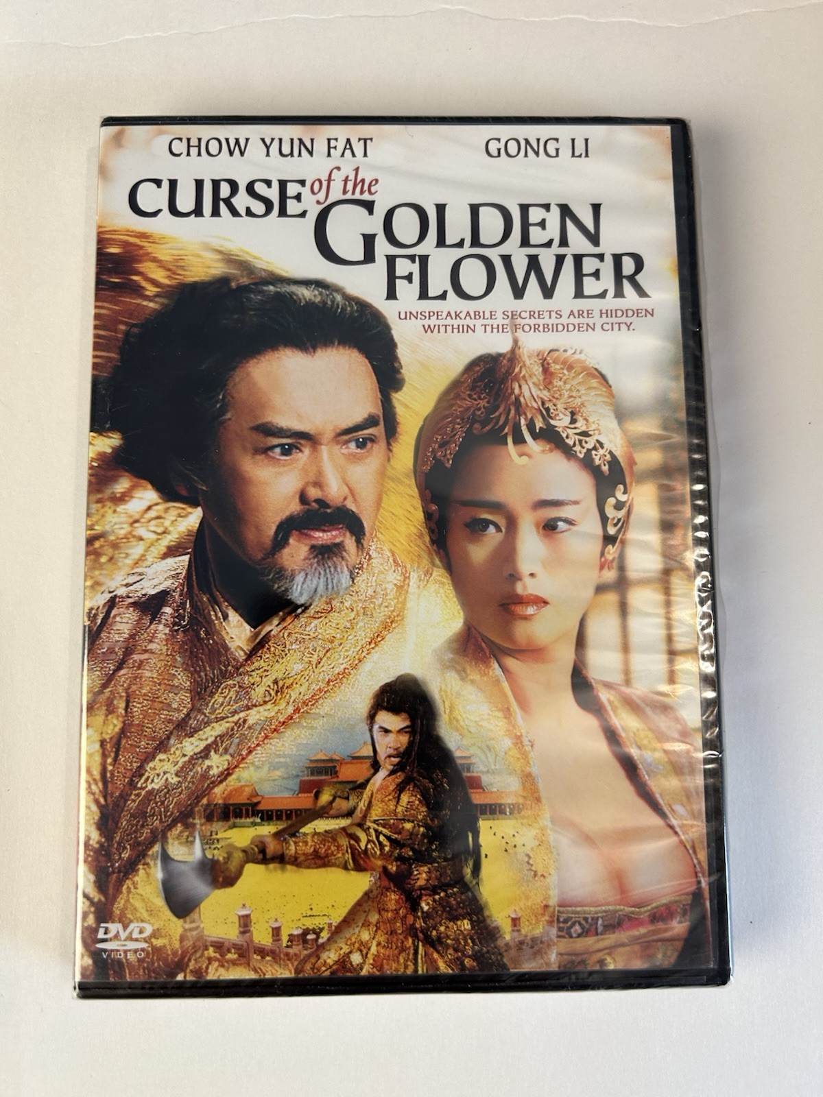 Curse of the Golden Flower DVD Chow Yun Fat Gong Li Widescreen New Sealed