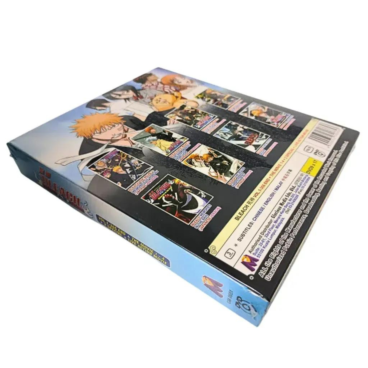 Anime DVD Bleach Complete (Vol.1-366 END + 4 Movies + 2SP) English Dub & Subs