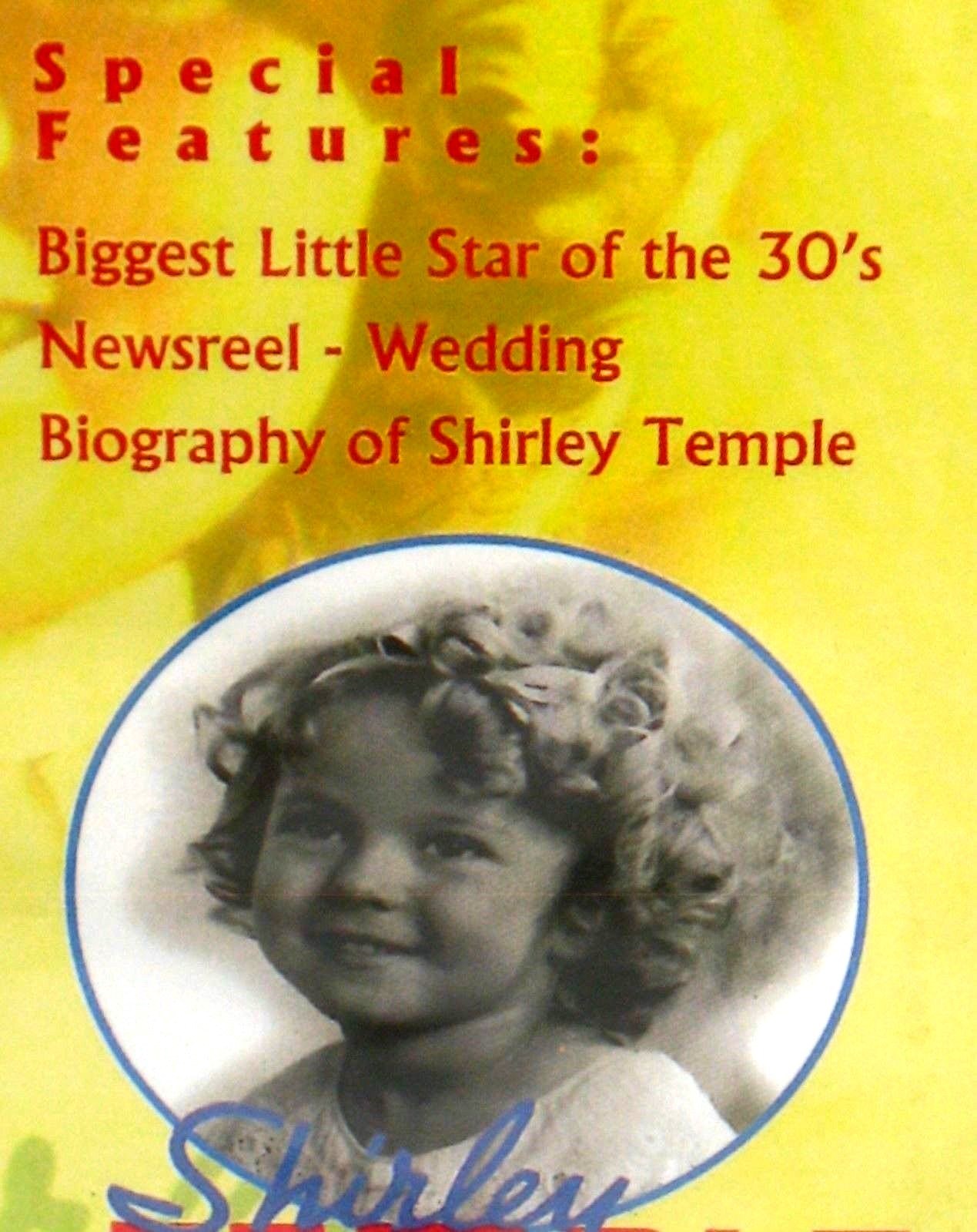 Shirley Temple NEW! DVD,FREE SHIP! LITTLE PRINCESS IN COLOR,WHAT’S TO DO?, 4 HRS