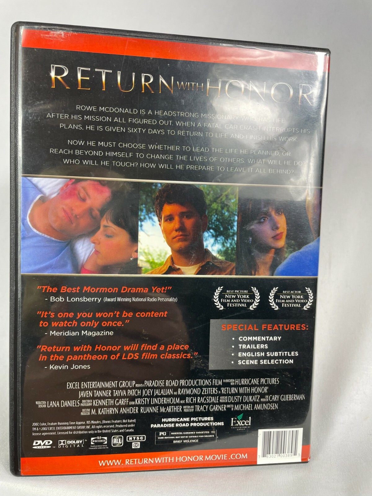 DVD Return With Honor ” Rowe McDonald is give 60 days to Finish His Life”