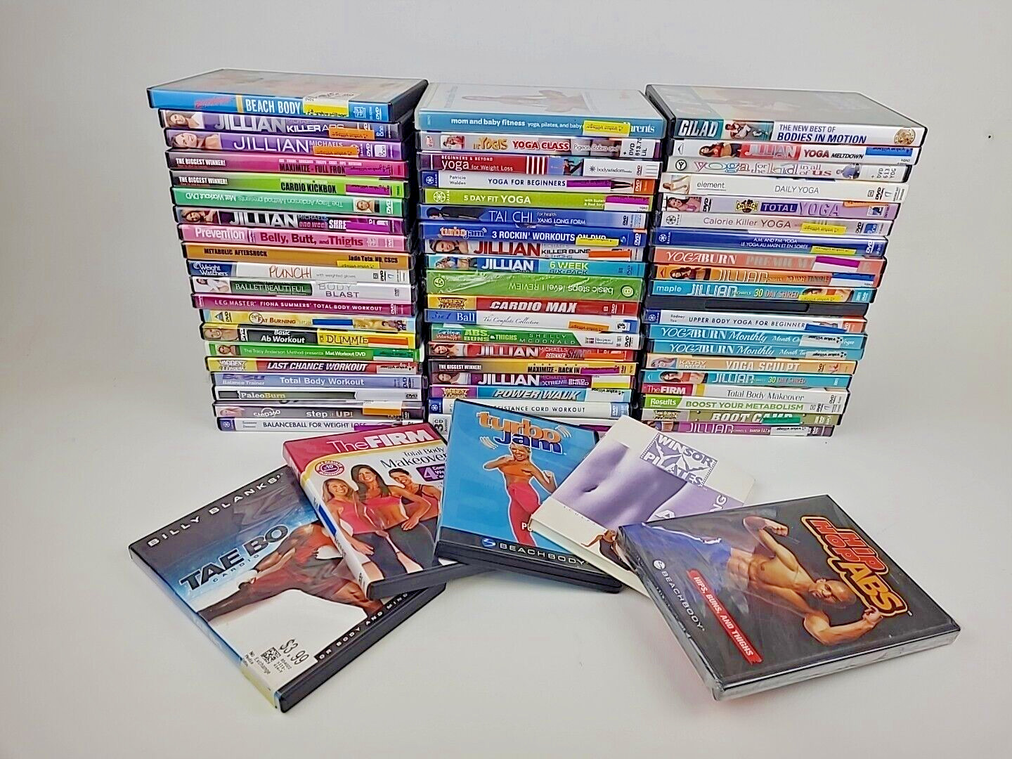 Lot Of 20+ Exercise Fitness DVD Workout Yoga Dance Pilates Beachbody The Firm
