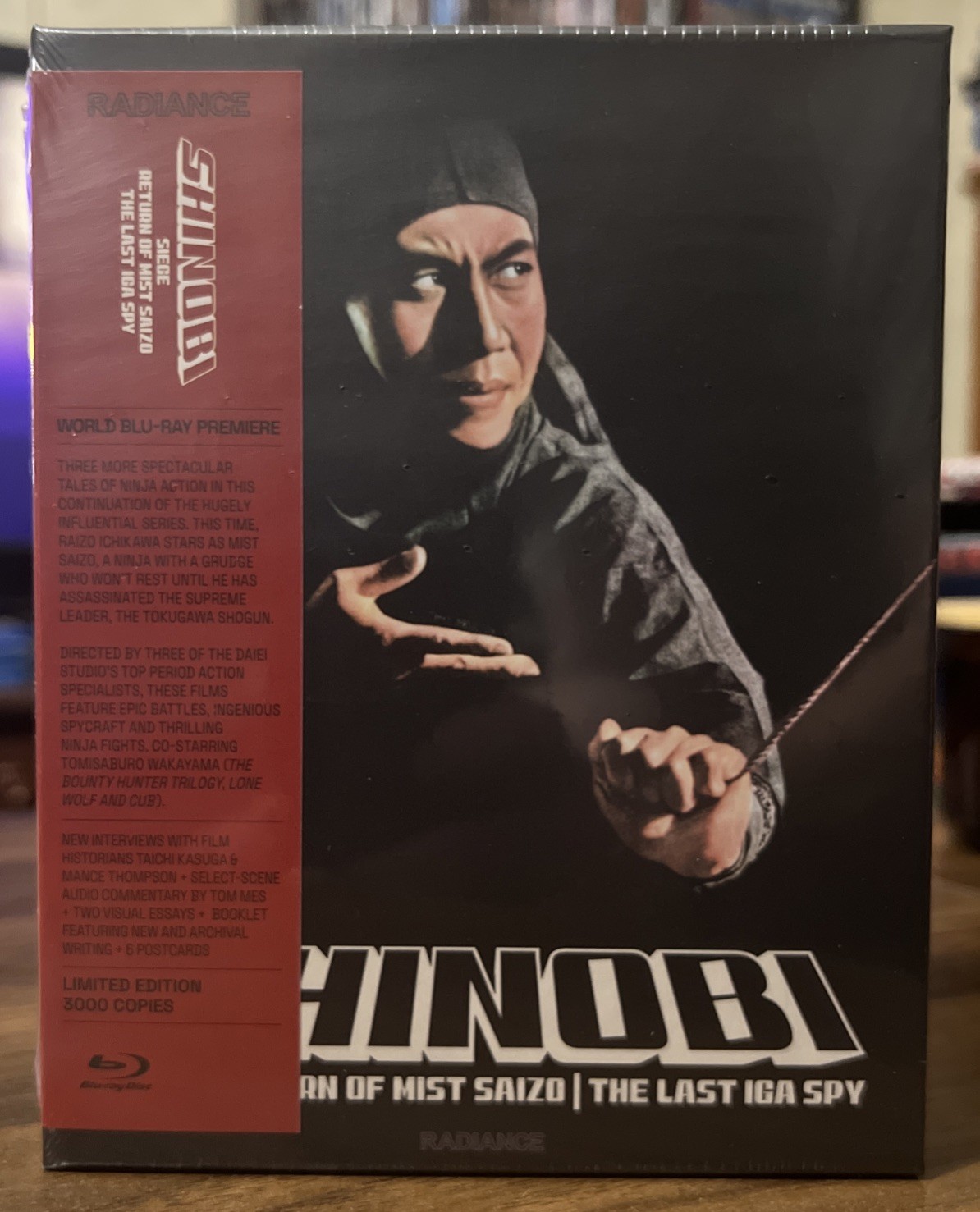 NEW Shinobi Volume 2 (Blu-Ray) RADIANCE Limited Edition 3000 Copies – REGION A/B