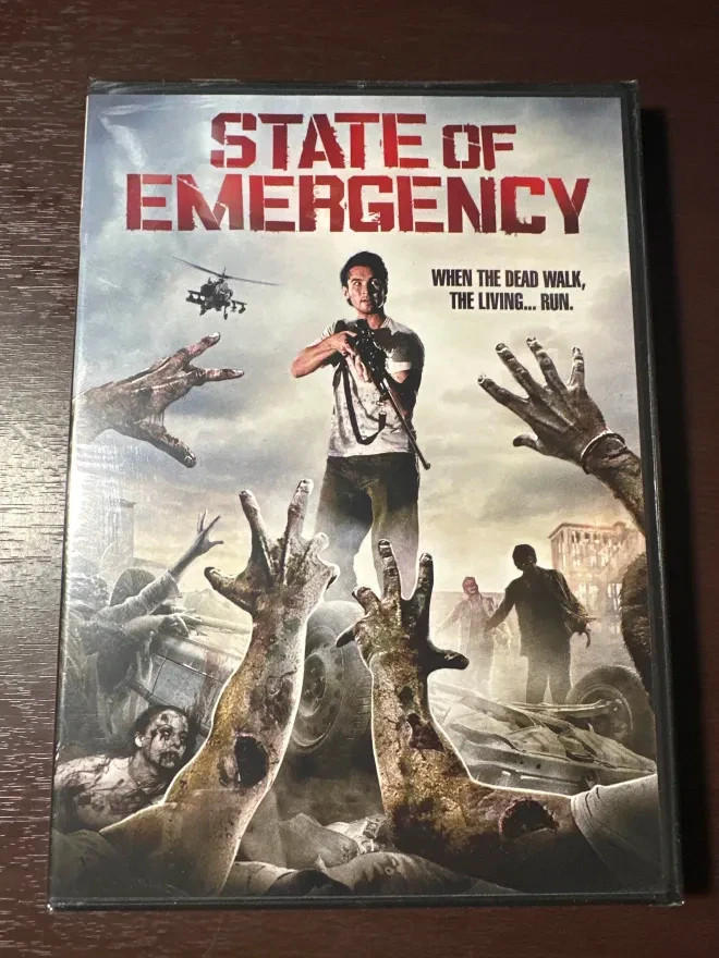 State of Emergency DVD 2010 Jay Hayden Andy Stahl Zombie Action/Horror New