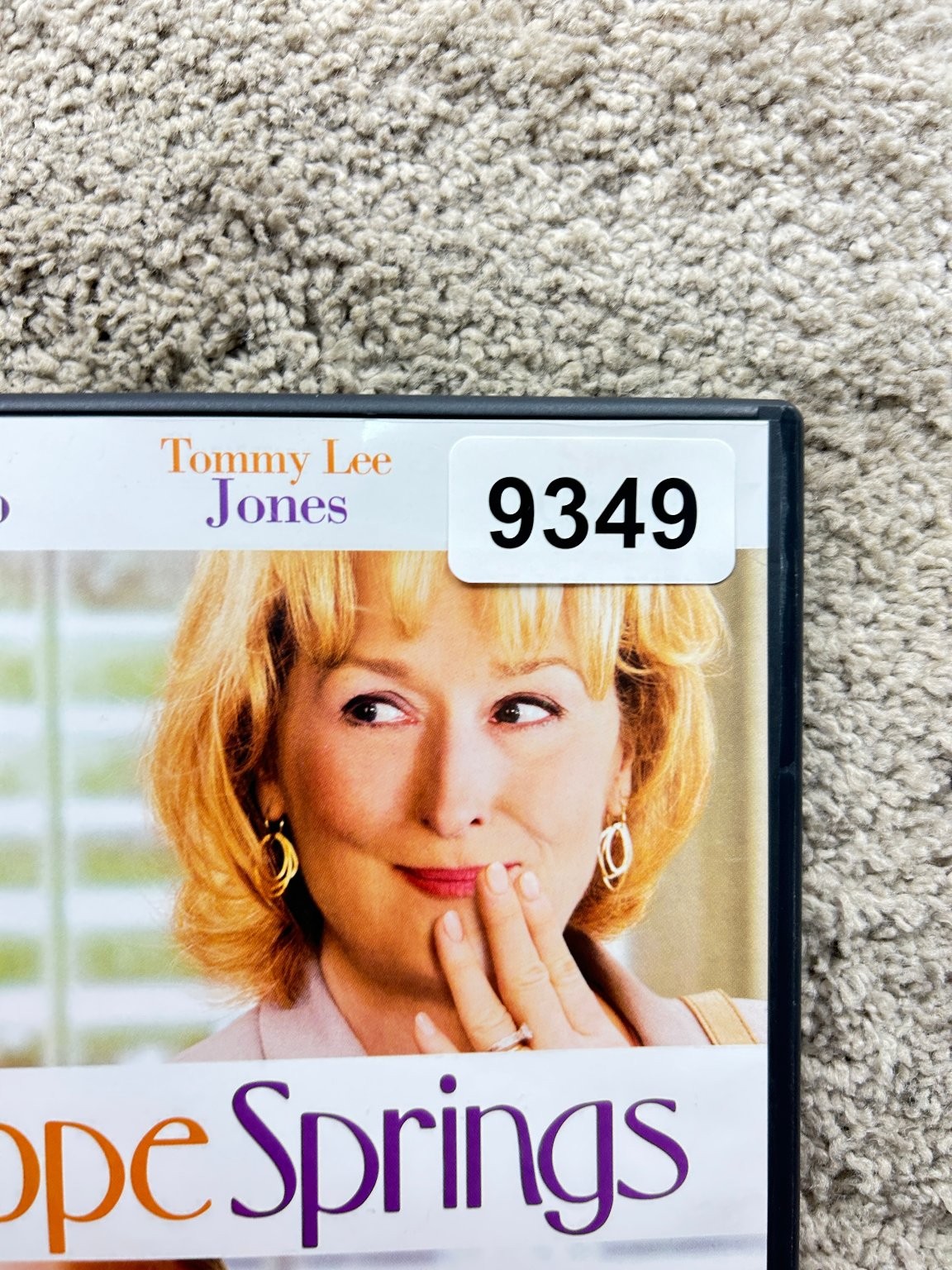Hope Springs DVD 2012 Meryl Streep Tommy Lee Jones Steve Carell David Frankel